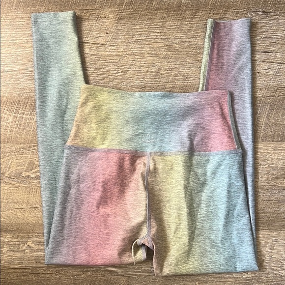 Beyond Yoga Womens Nebula Rainbow High Waisted Leggings...